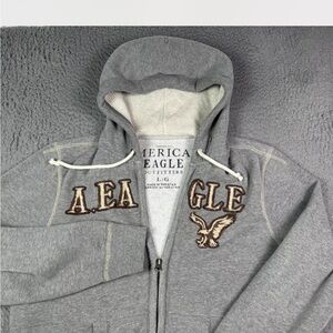 American Eagle Outfitters Gray Hoodie